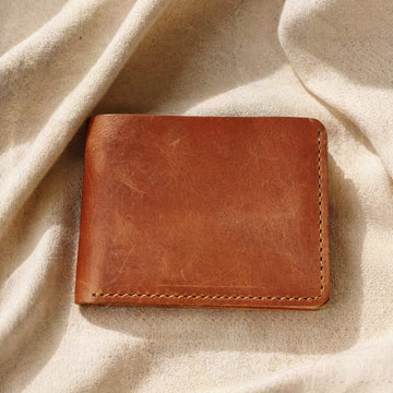 Heritex Leather Wallet – Pull-Up Vintage