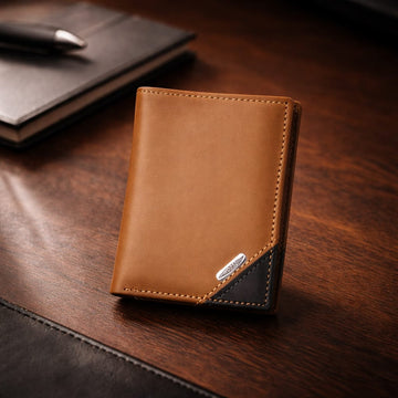 Men’s Multi-Compartment Cow Leather Wallet – Premium Design