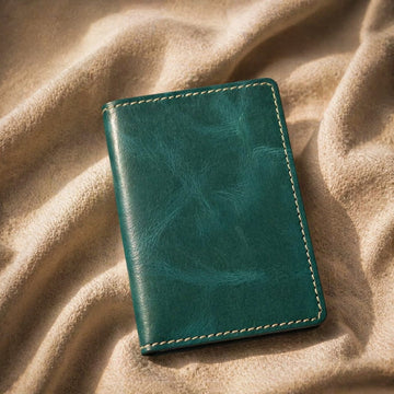 Heritex Leather Passport Cover – Pull-Up Vintage