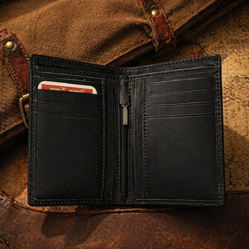 Maverick Half Wallet – Cow Leather