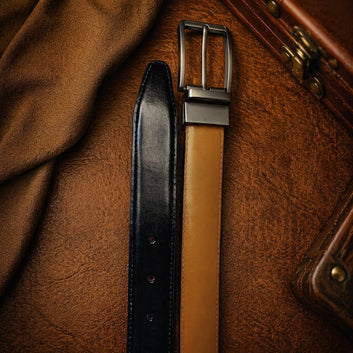 Reversible Leather Belt | Double-Sided | Perfect for Every Occasion