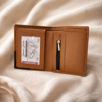 Men’s Multi-Compartment Cow Leather Wallet – Premium Design