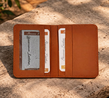 Men’s Soft Cowhide Leather Card Holder