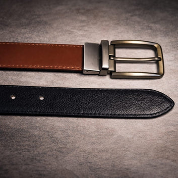 CowLux 2-in-1 Belt – Pure Cow Leather
