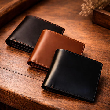 Small Size Compact Cow Leather Wallet