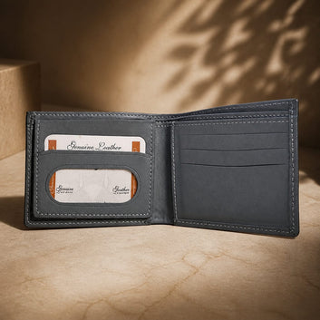 Embossed Leather Wallet
