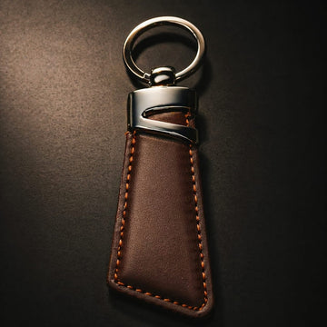 Z Keychain – Premium Cow Leather