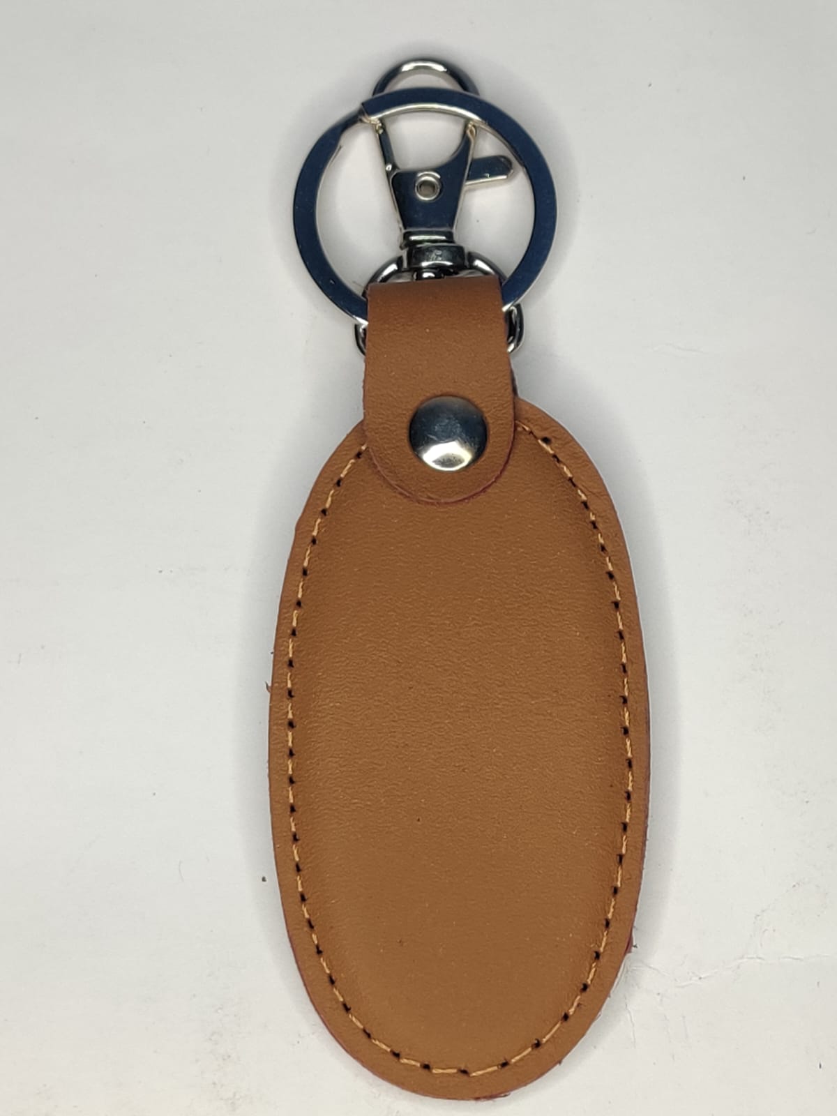 Cowry Leather Keychain