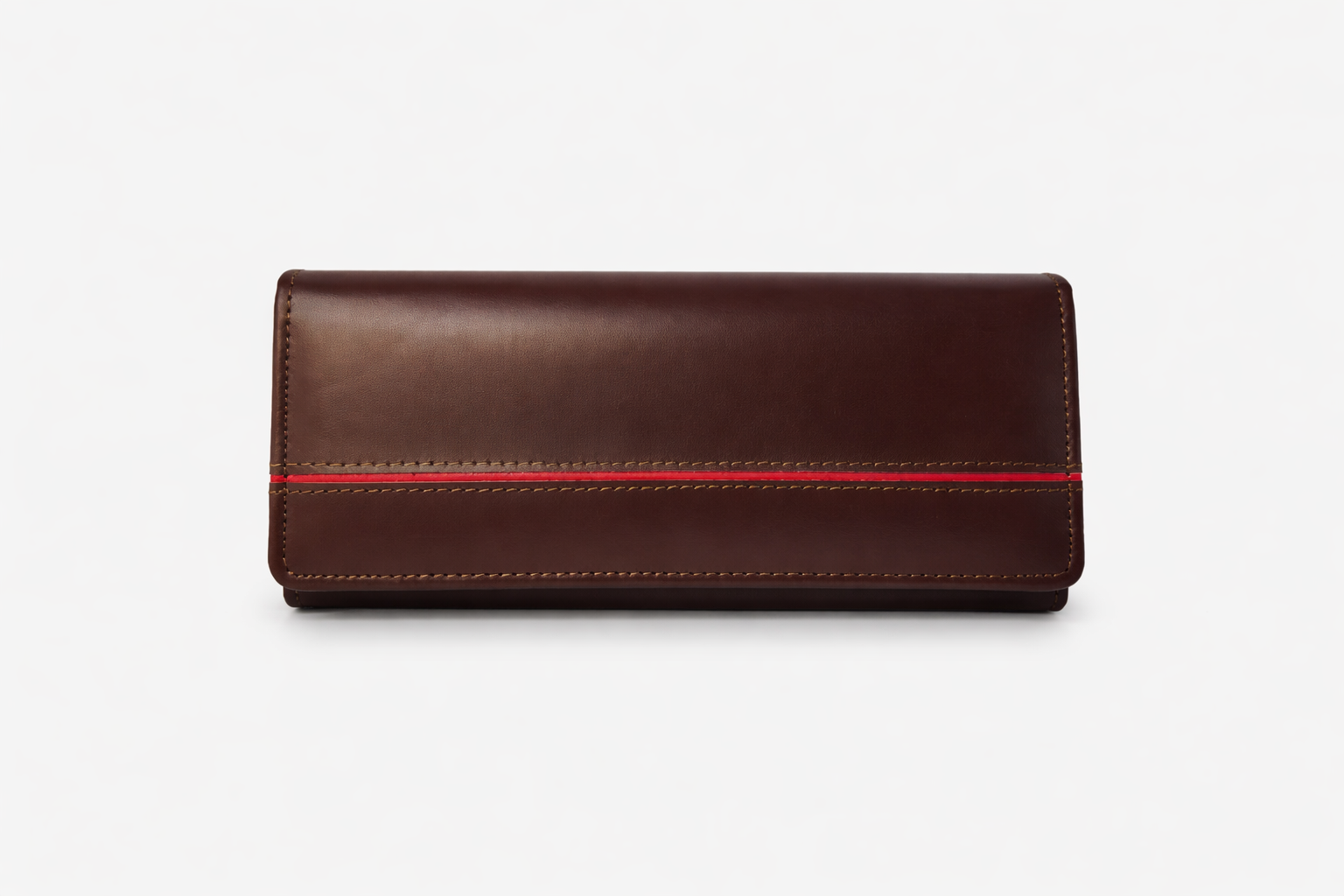 Ladies Large Capacity Cow Leather Clutch – Premium Finish