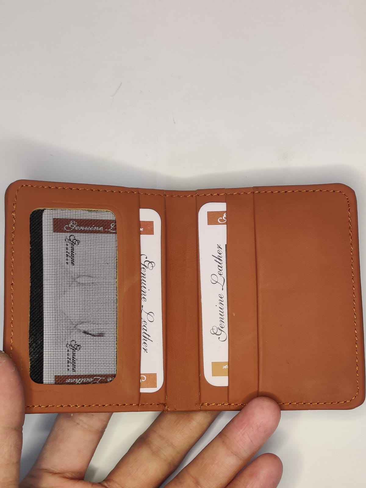 Men’s Soft Cowhide Leather Card Holder