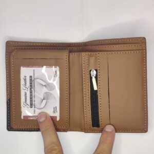 Men’s Multi-Compartment Cow Leather Wallet – Premium Design
