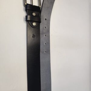 Men’s 35mm Leather Belt with Laminated Finish – Dress & Casual