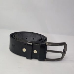 Men’s 40mm Laminated Leather Belt – Denim Wear