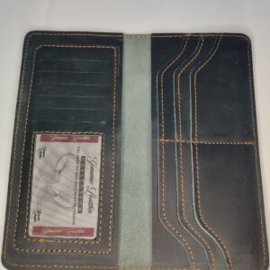Heritex Long Leather Wallet – Pull-Up Vintage