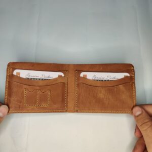 Heritex Leather Wallet – Pull-Up Vintage