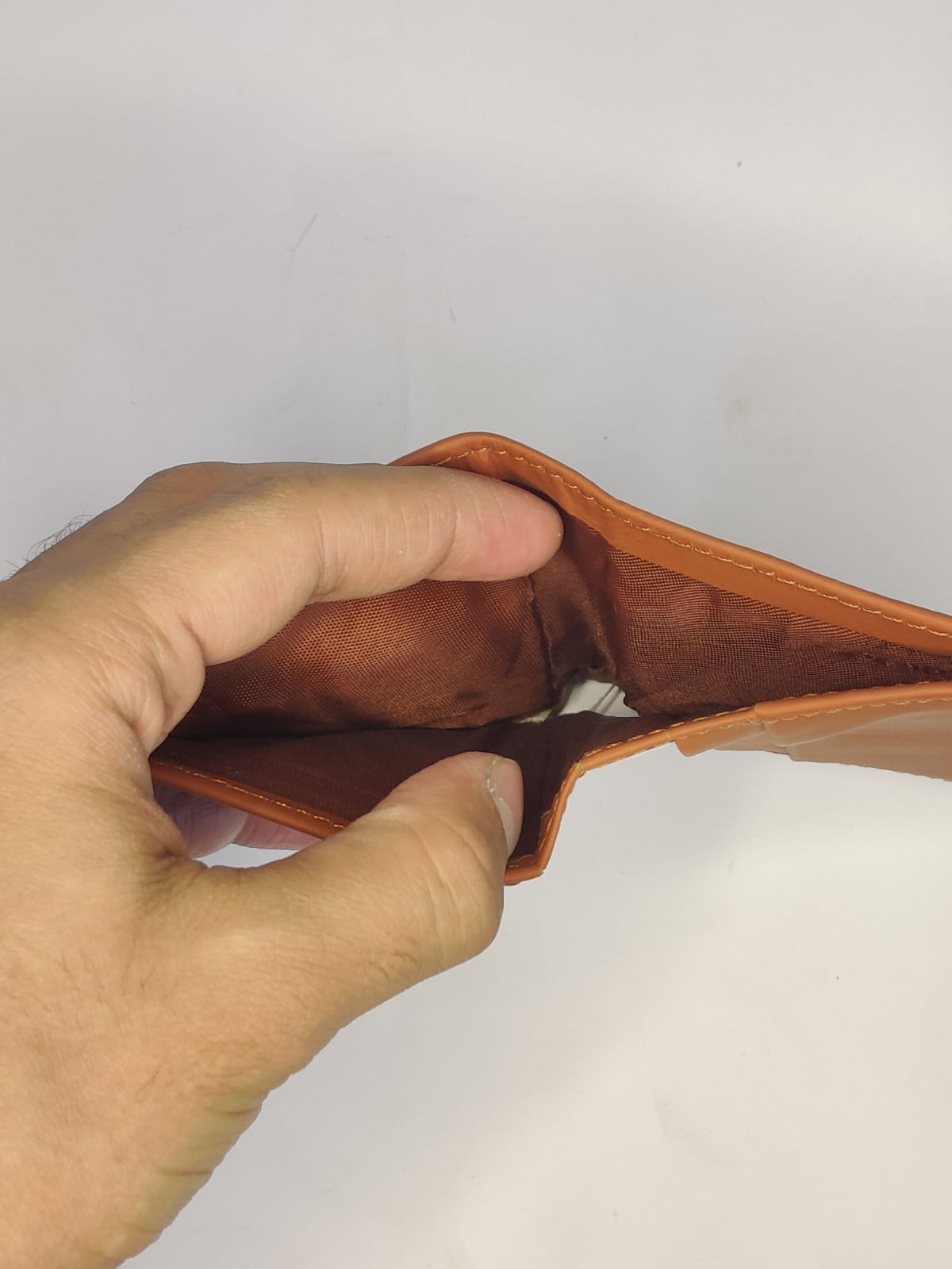 Men’s Soft Cowhide Leather Card Holder - Image 3