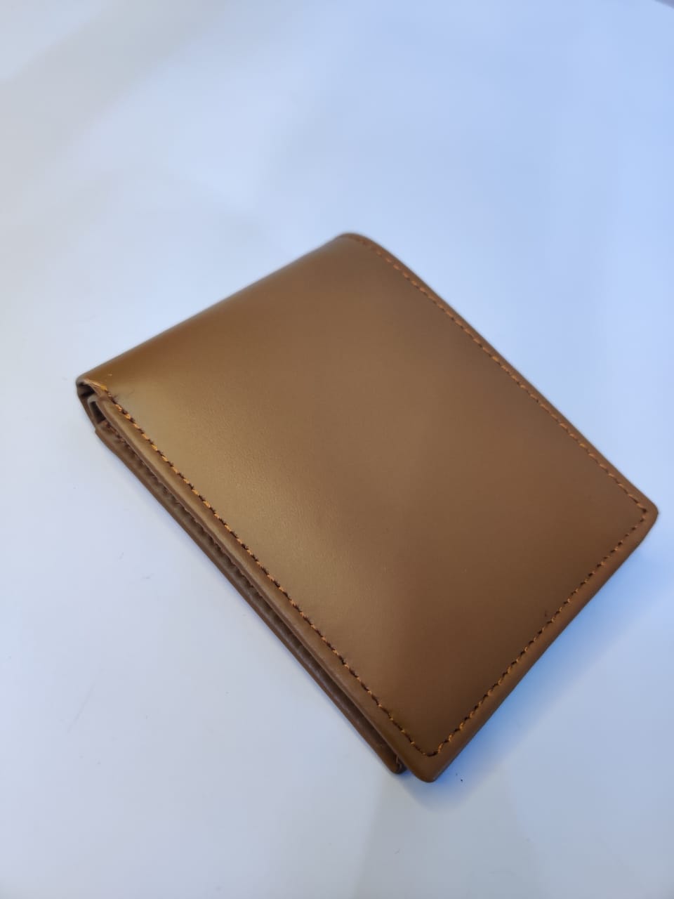 Small Size Compact Cow Leather Wallet - Image 5