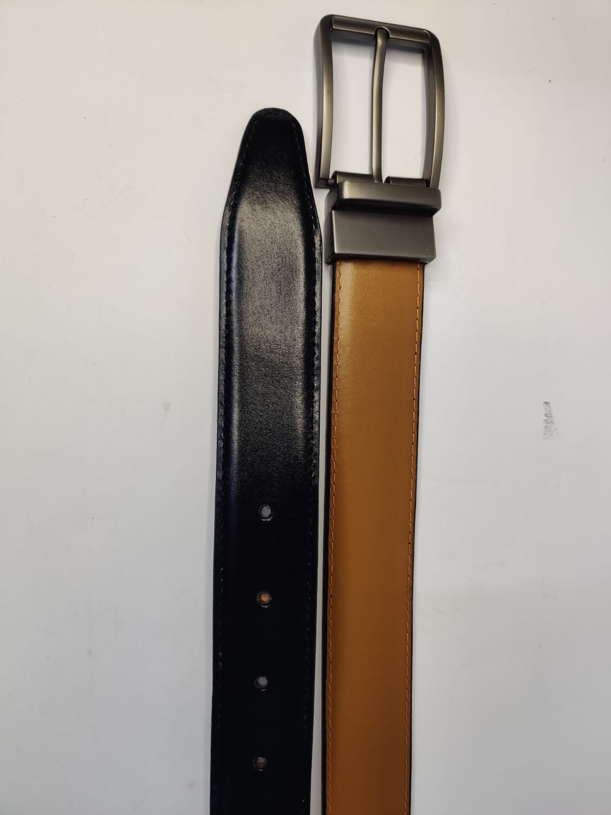 Reversible Leather Belt | Double-Sided | Perfect for Every Occasion - Image 2